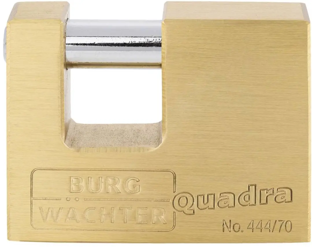 Burg Wächter 28680 Hangslot 70.00 mm Verschillend sluitend Messing Sleutelslot - afbeelding 2 van 4