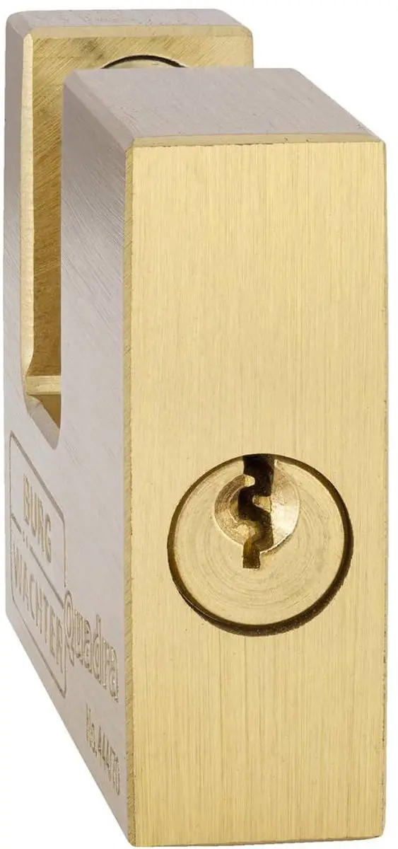 Burg Wächter 28680 Hangslot 70.00 mm Verschillend sluitend Messing Sleutelslot - afbeelding 3 van 4