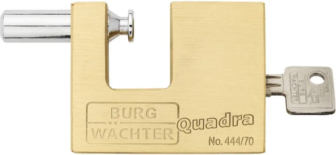 Burg Wächter 28680 Hangslot 70.00 mm Verschillend sluitend Messing Sleutelslot - afbeelding 4 van 4