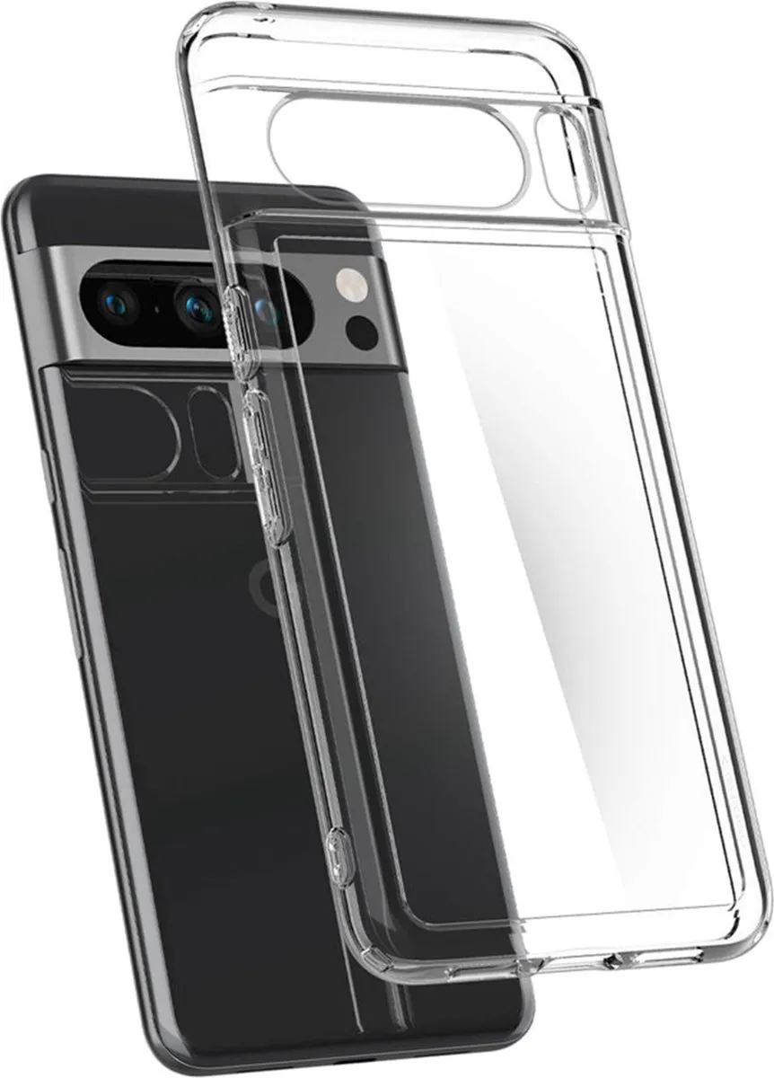 Spigen Ultra Hybrid ACS06315 Hoesje - Google Pixel 8 Pro - Transparant