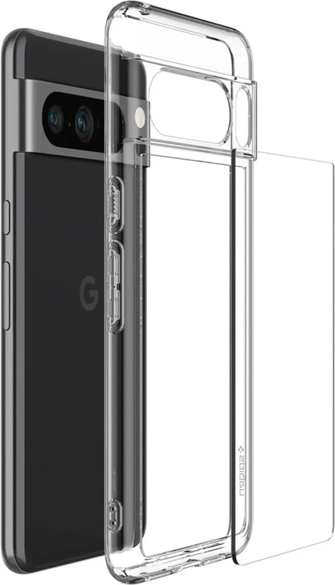 Spigen Ultra Hybrid ACS06315 Hoesje - Google Pixel 8 Pro - Transparant - afbeelding 6 van 6