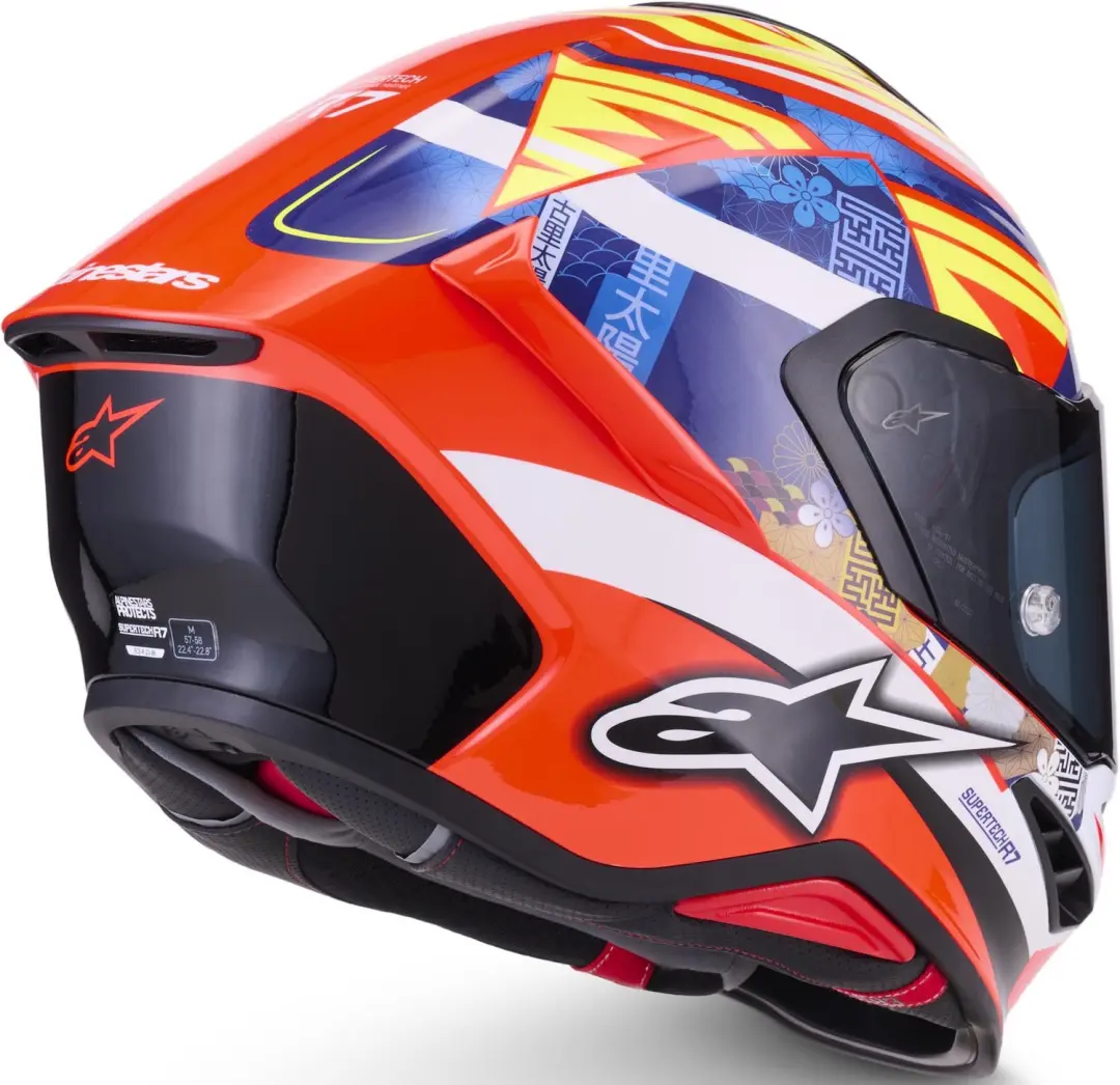 Alpinestars S-R7 Taiyo Furusato Helm - XL - afbeelding 6 van 6