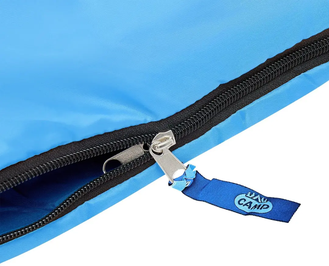Nils Camp Junior Mummie Slaapzak - 180cm - Blauw - afbeelding 2 van 6