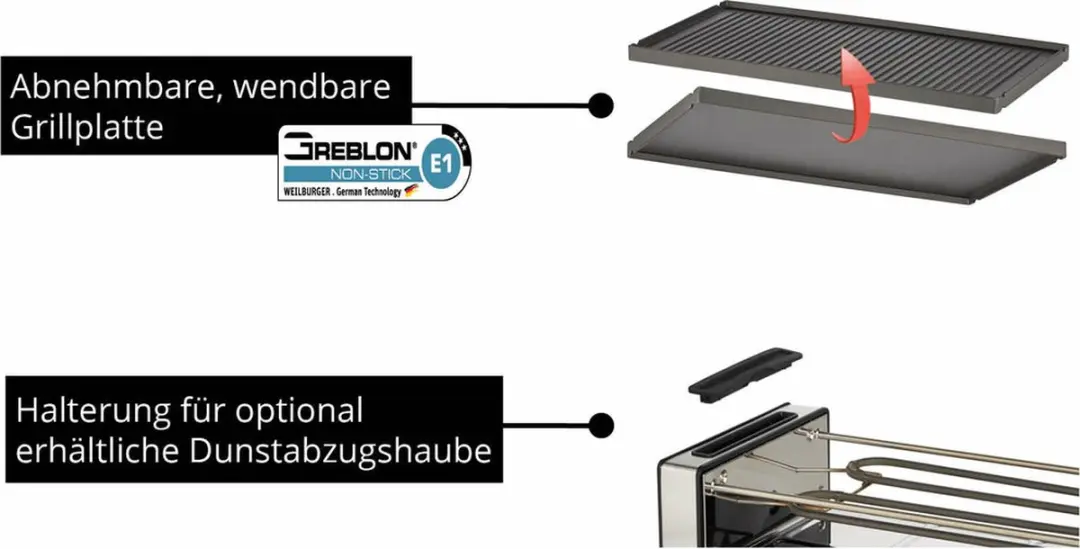 Unold 48730 Raclette Finesse Basic Gourmetstel - 1200W - afbeelding 3 van 6