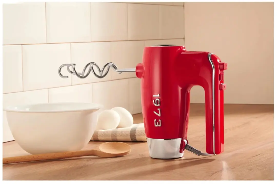 Silvercrest Retro Handmixer SHM 400 H1 - 400W - Rood - afbeelding 5 van 6