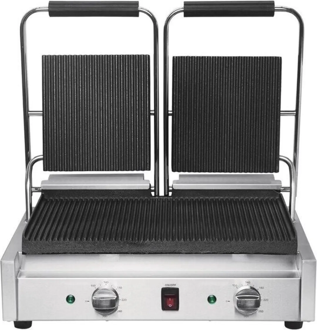 Buffalo Bistro Dubbele Contactgrill Groef/groef DY994
