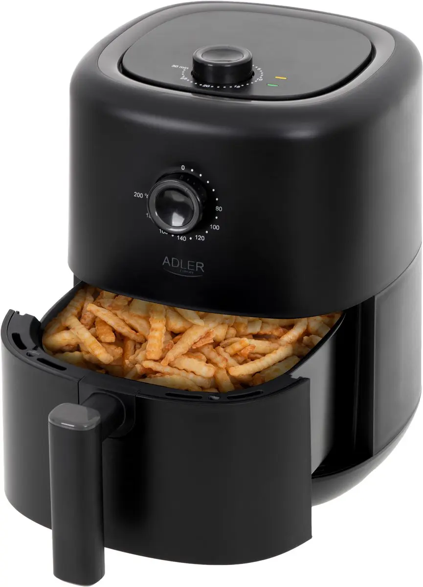 Adler AD 6310 Airfryer - 3 Liter - Zwart - afbeelding 2 van 6