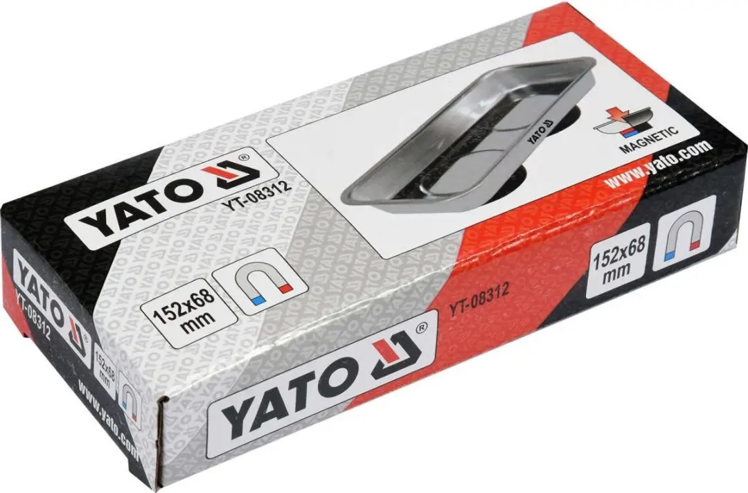 Yato Magnetische Kom 152x68x16mm - Zilver - afbeelding 3 van 5