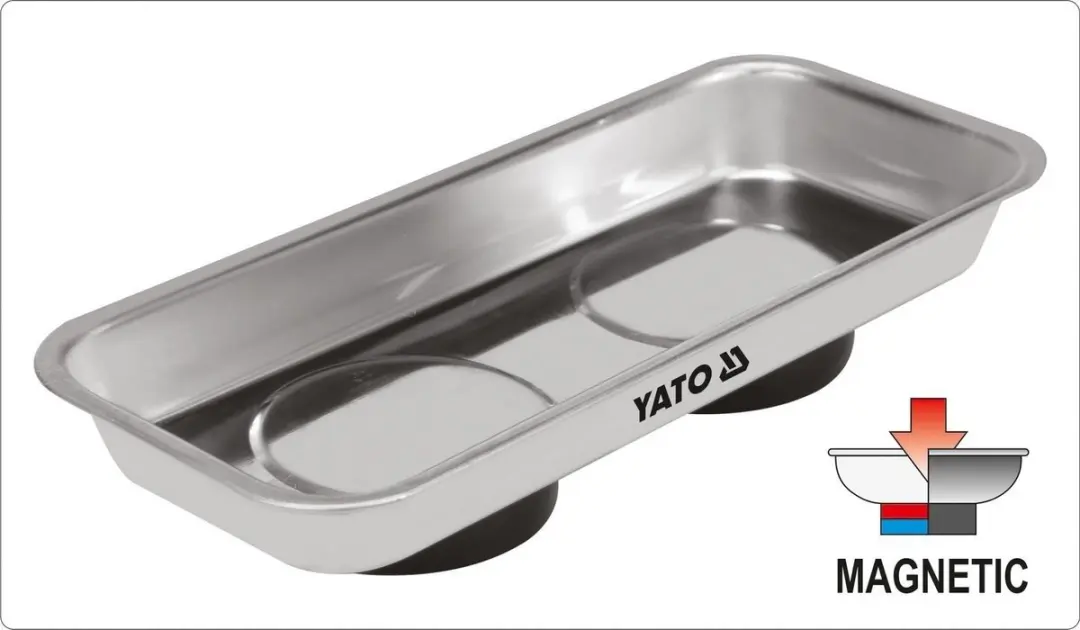 Yato Magnetische Kom 152x68x16mm - Zilver - afbeelding 5 van 5