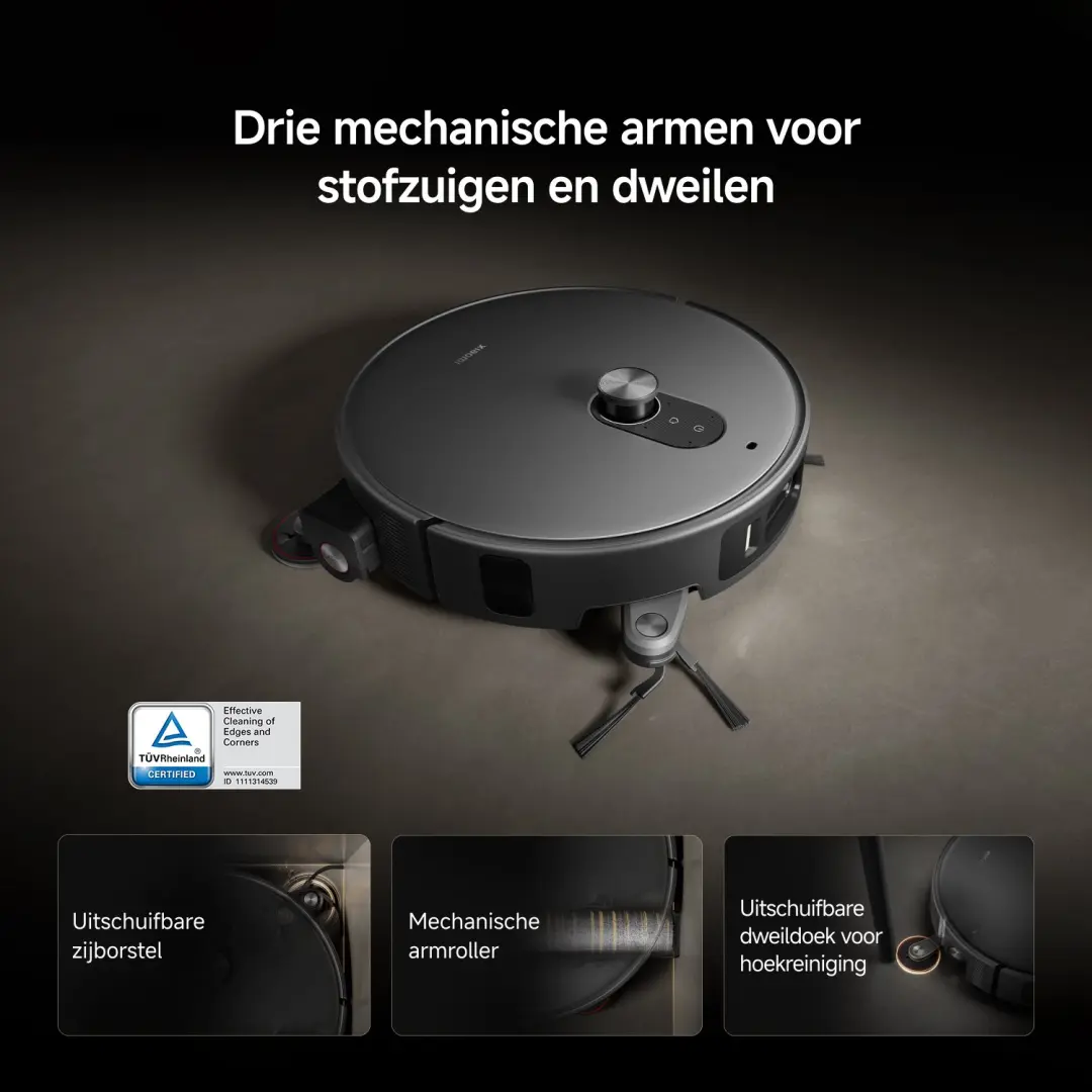 Xiaomi Robot Vacuum 6 Max BHR08V2EU Robotstofzuiger - afbeelding 6 van 6