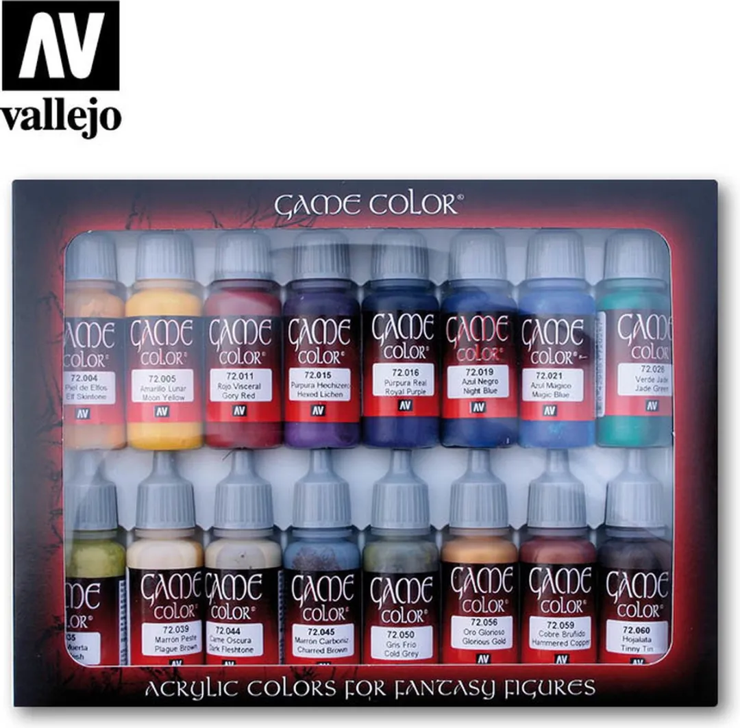 Vallejo Game Color Acrylverfset 16x17ml