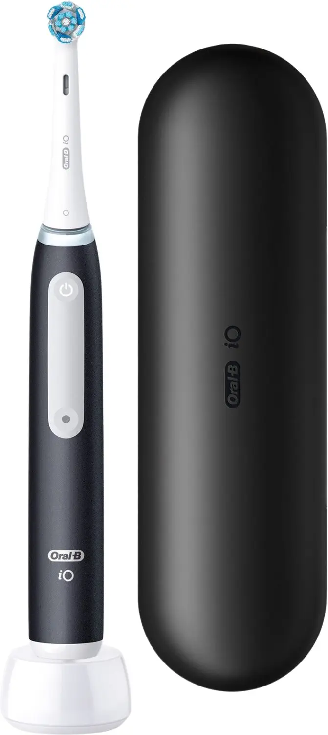 Oral-B iO Series 3 Tandenborstel - Matt Black - 4 Borstels - afbeelding 3 van 6