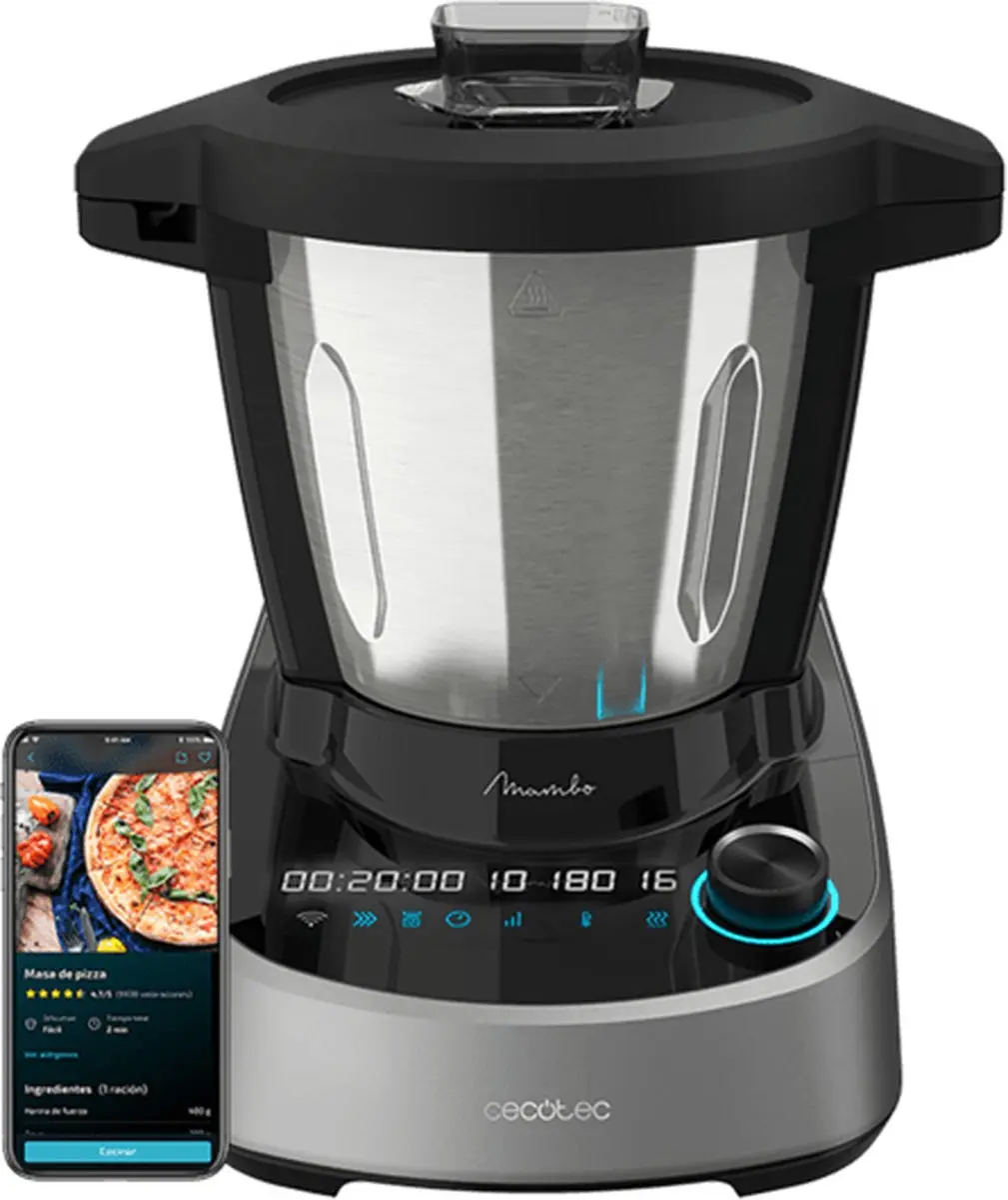 Cecotec Mambo 11090 V Keukenmachine - 1600W - Zwart - afbeelding 4 van 6