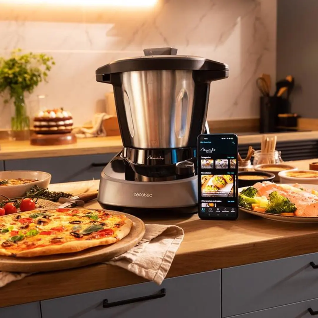 Cecotec Mambo 11090 V Keukenmachine - 1600W - Zwart - afbeelding 2 van 6