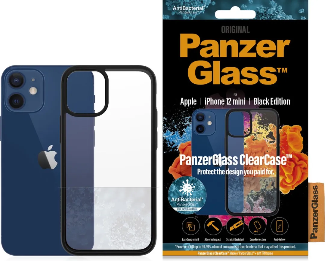 PanzerGlass PZ-0251 iPhone 12 Mini Hoesje - Transparant