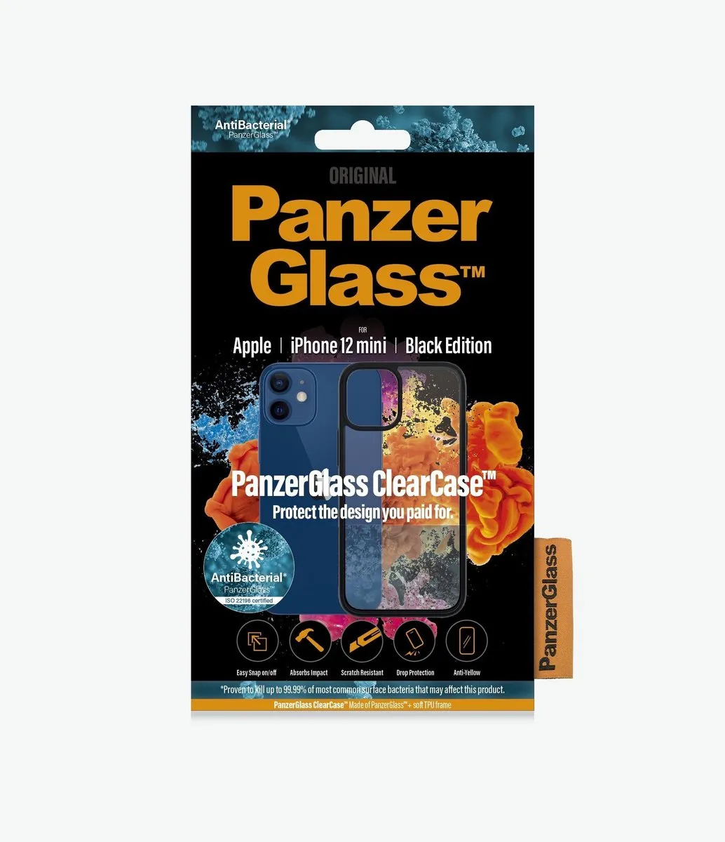 PanzerGlass PZ-0251 iPhone 12 Mini Hoesje - Transparant