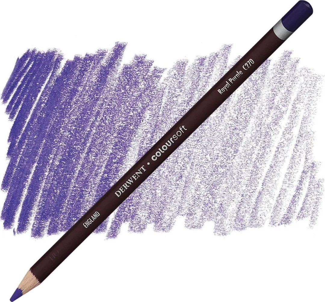 Derwent Coloursoft Potlood Royal Purple C270