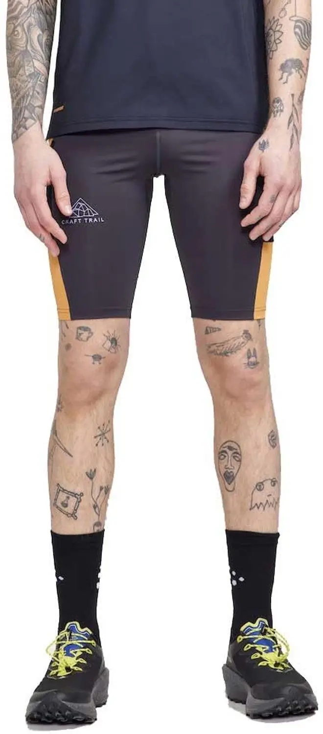 Craft Pro Trail Korte Leggings Zwart L Man