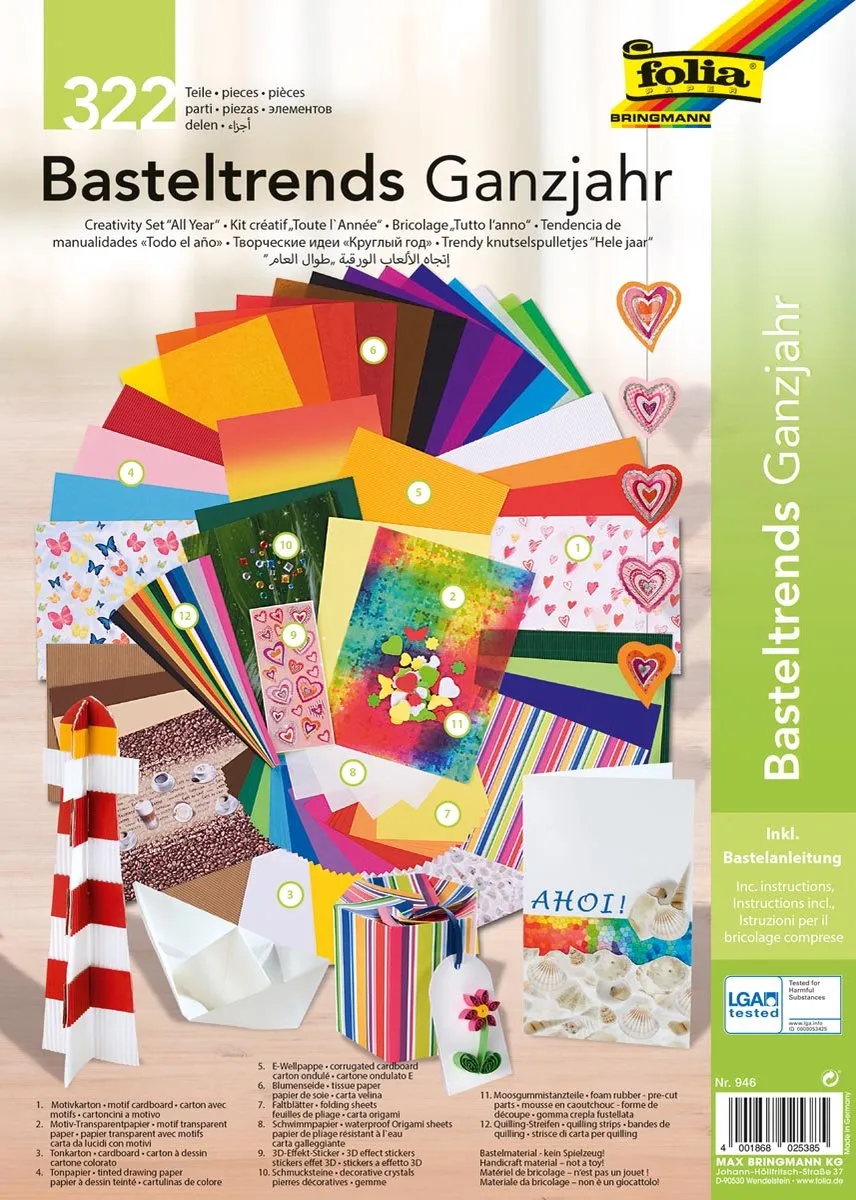 Folia Knutselset All Year II - Rood