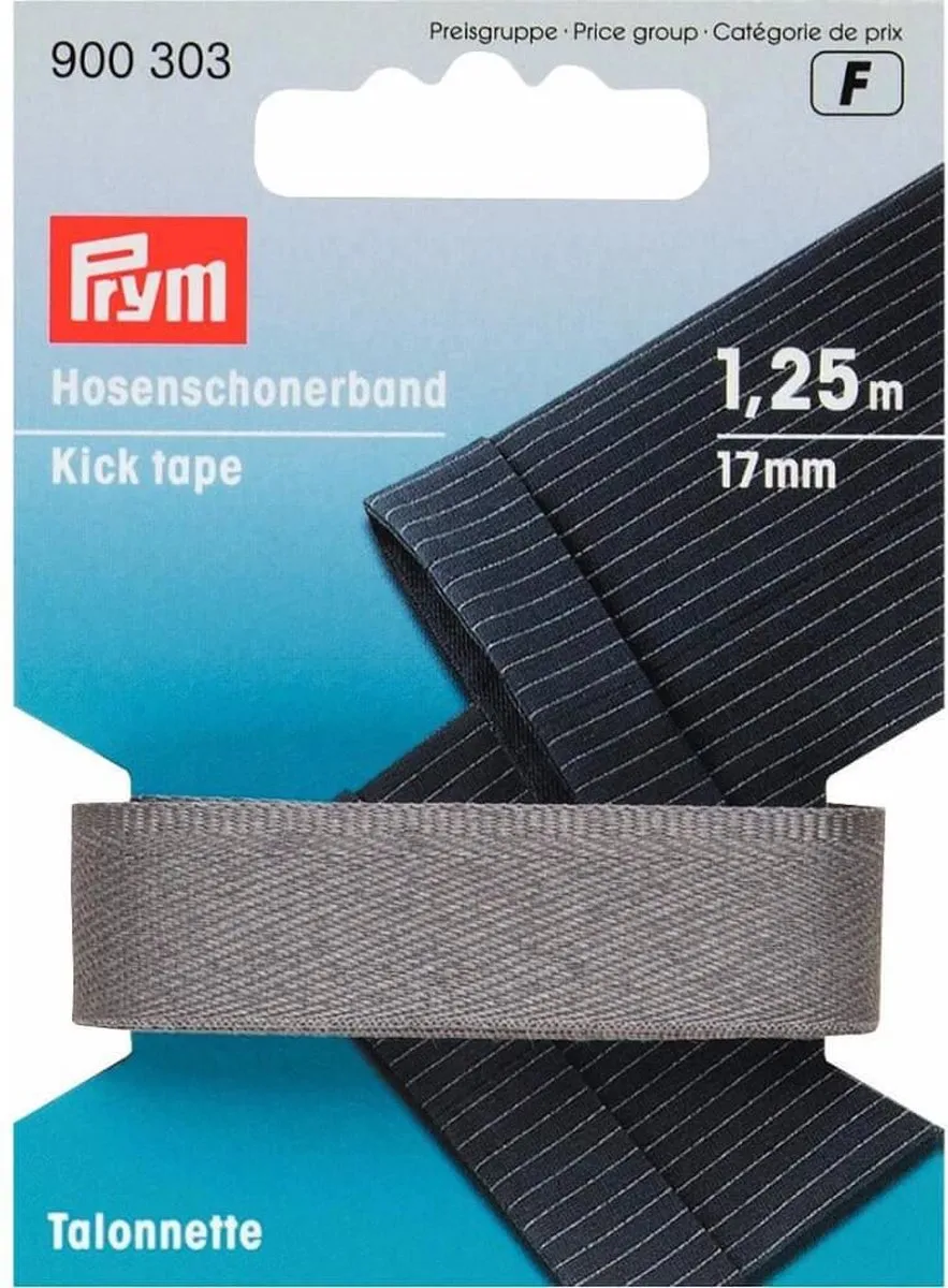 Prym Broekstootband Middengrijs 1,25m