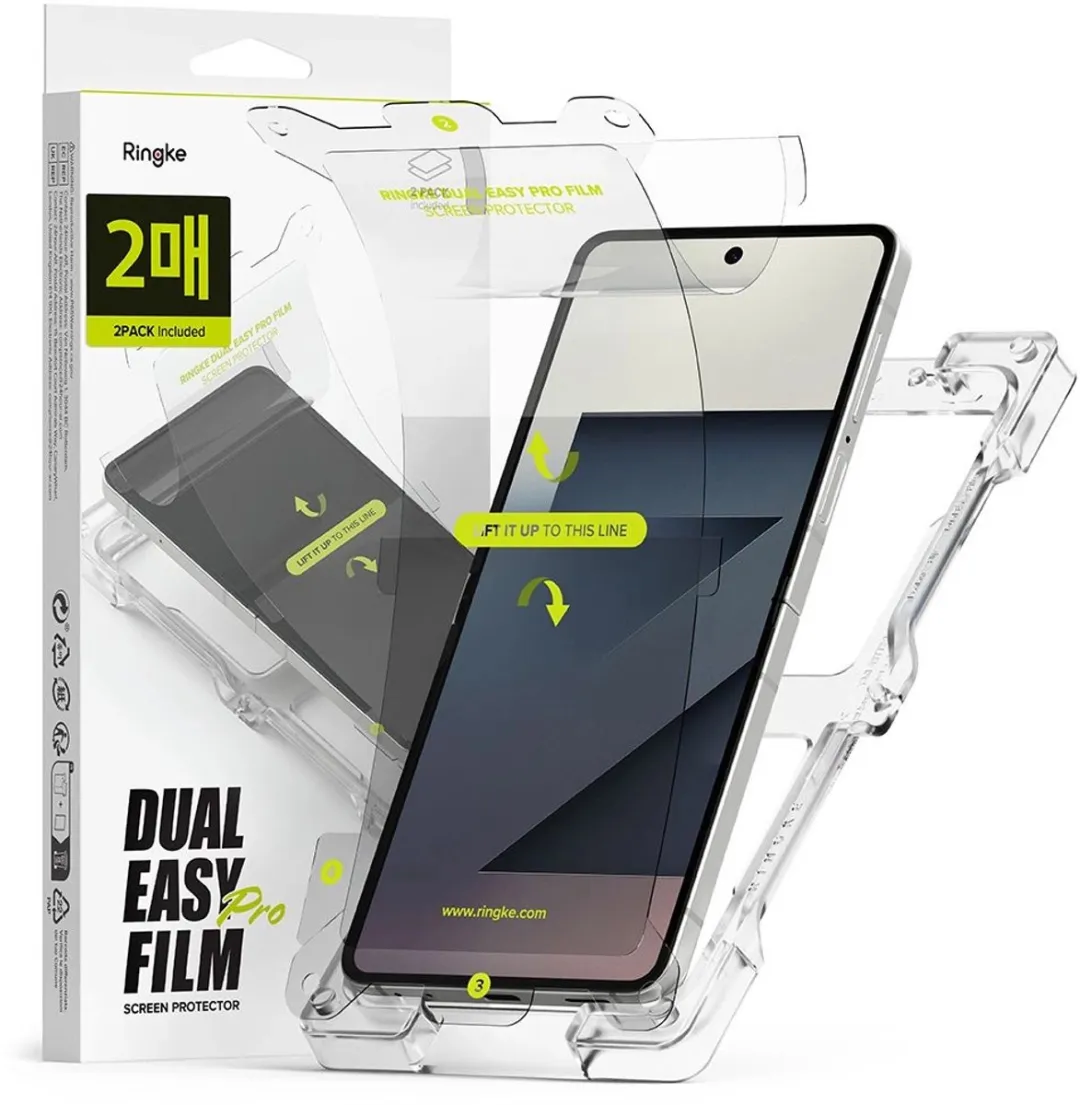 Ringke Dual Easy Pro Screen Protector Z Flip 7 - 2 Stuks