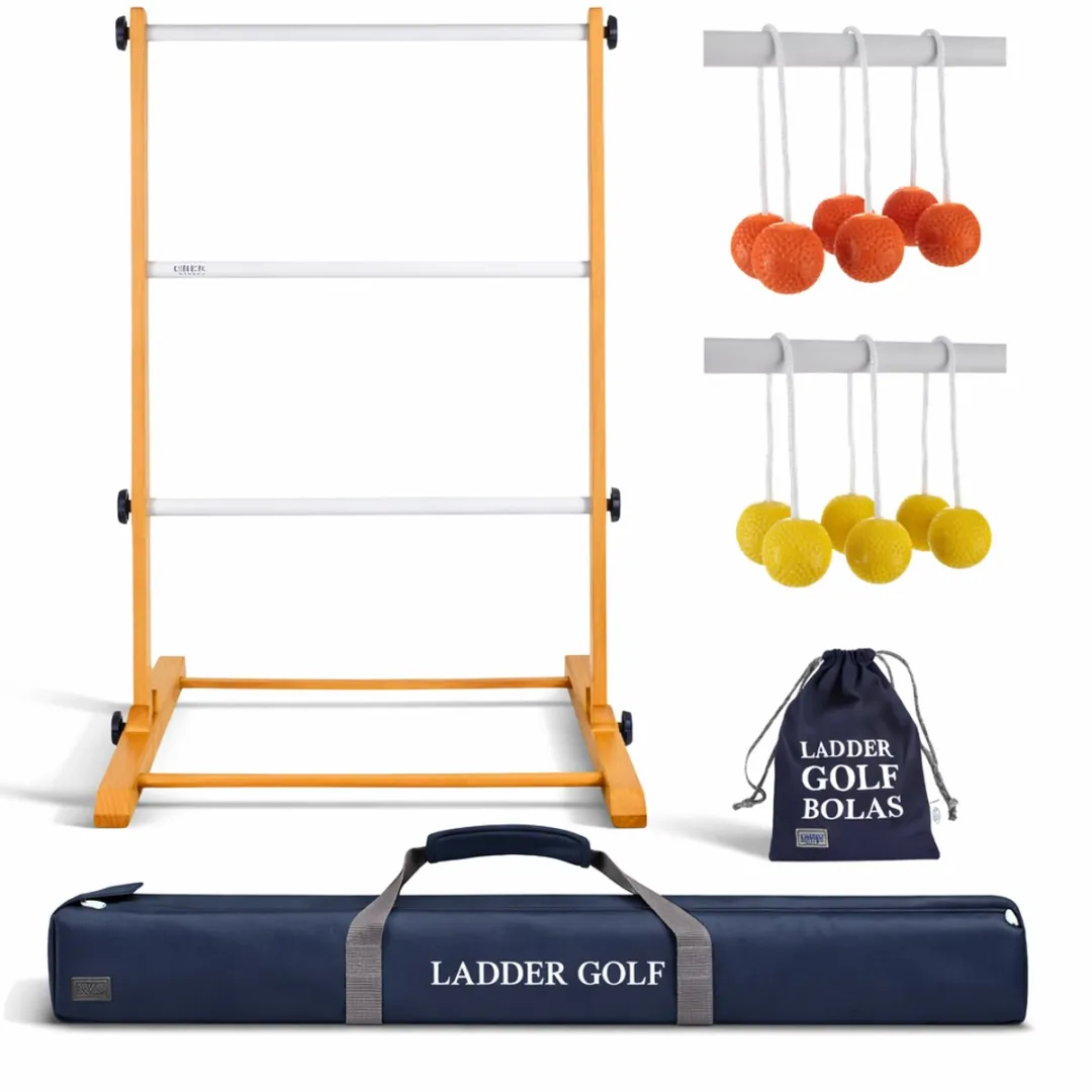 Ubergames Laddergolf Soft-Golf Ballen Fluor Oranje/Geel