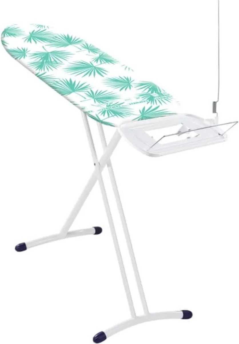 Leifheit Air Board Express M Solid Palm Leafs 72697 Strijkplank - 120x38cm - Blauw