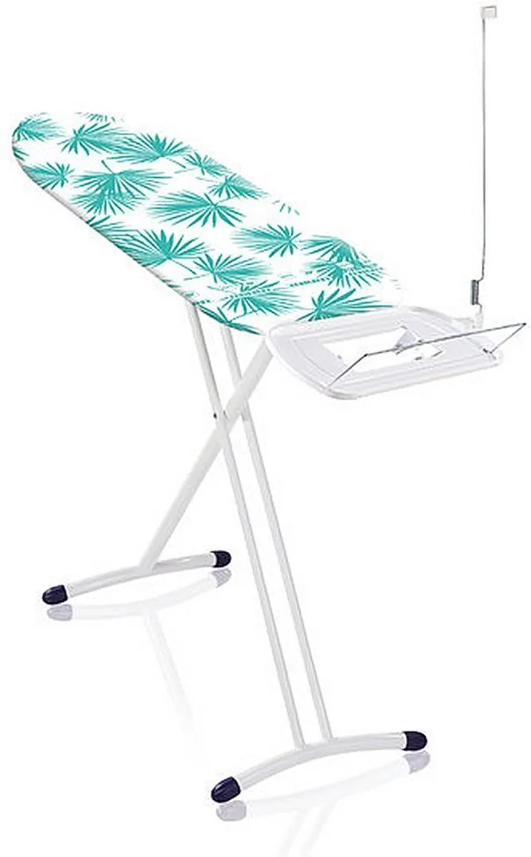 Leifheit Air Board Express M Solid Palm Leafs 72697 Strijkplank - 120x38cm - Blauw