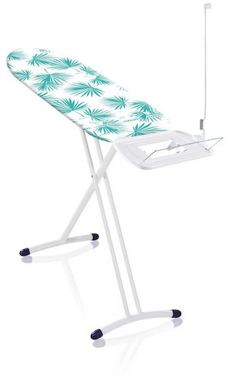 Leifheit Air Board Express M Solid Palm Leafs 72697 Strijkplank - 120x38cm - Blauw