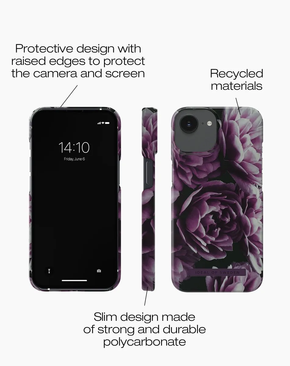 iDeal of Sweden iPhone Hoesje Deep Purple Bloom - IDFC-I2261-486