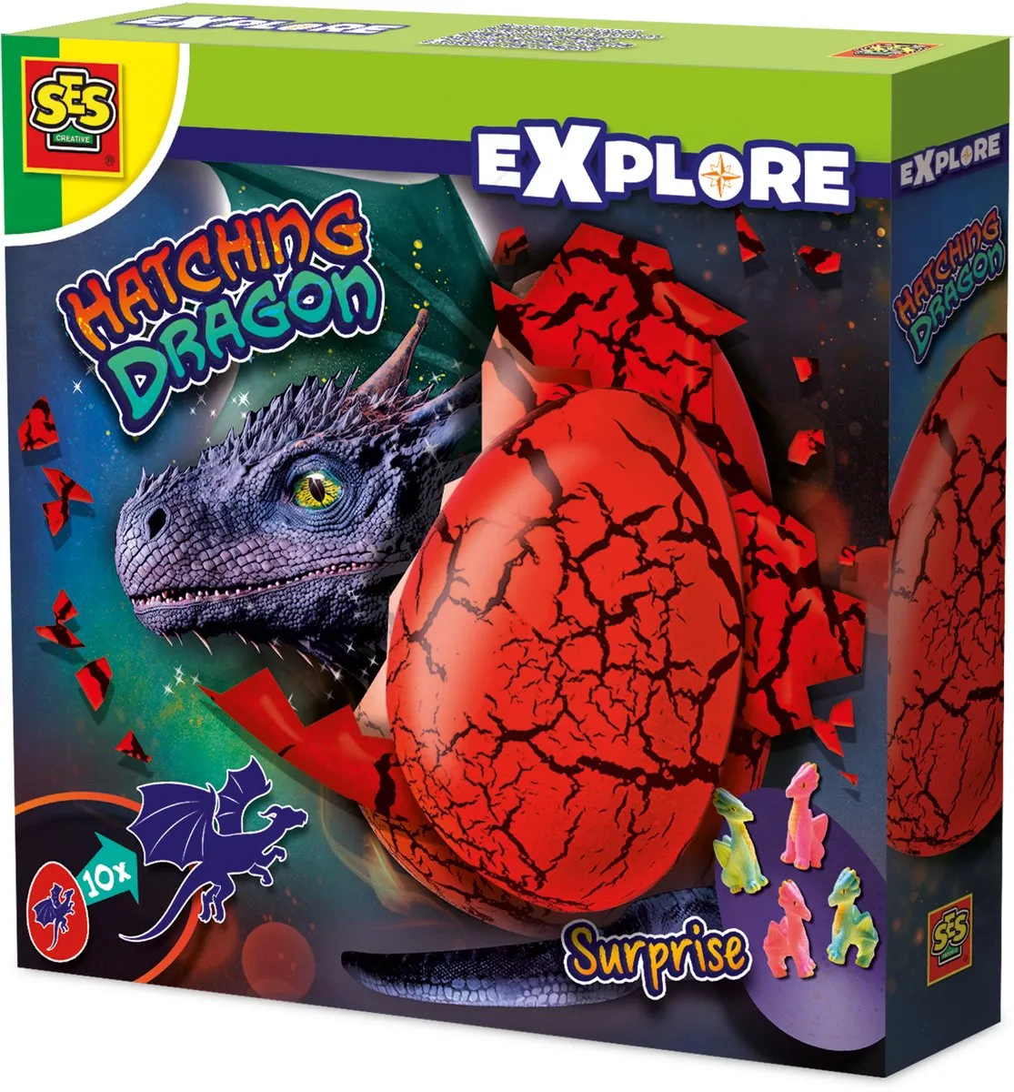 SES Creative Explore Draak Uitbroeden Verrassingsei 25120