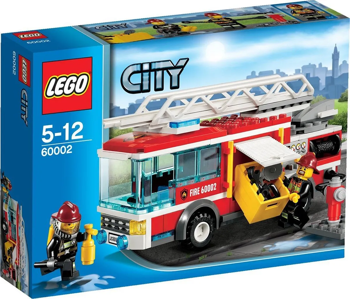 LEGO City Brandweertruck 60002