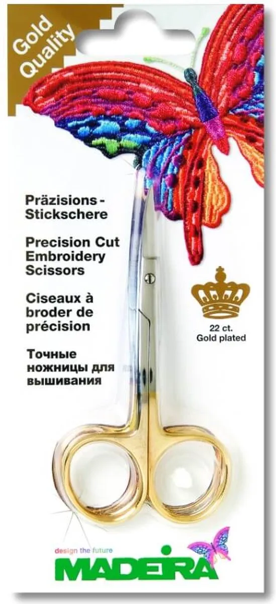Madeira 9478 Gebogen Schaar 10cm