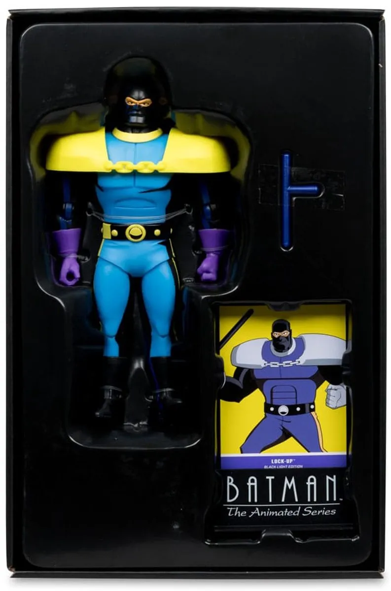 McFarlane Toys Batman The Animated Series Lock-Up Black Light Edition MCF17661 Action Figuur - Multi