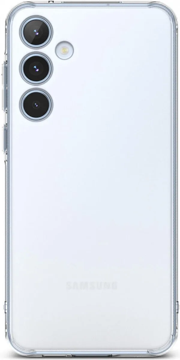 Ringke Fusion Hoesje Samsung Galaxy A55 - Antikrascoating - Matte Transparant