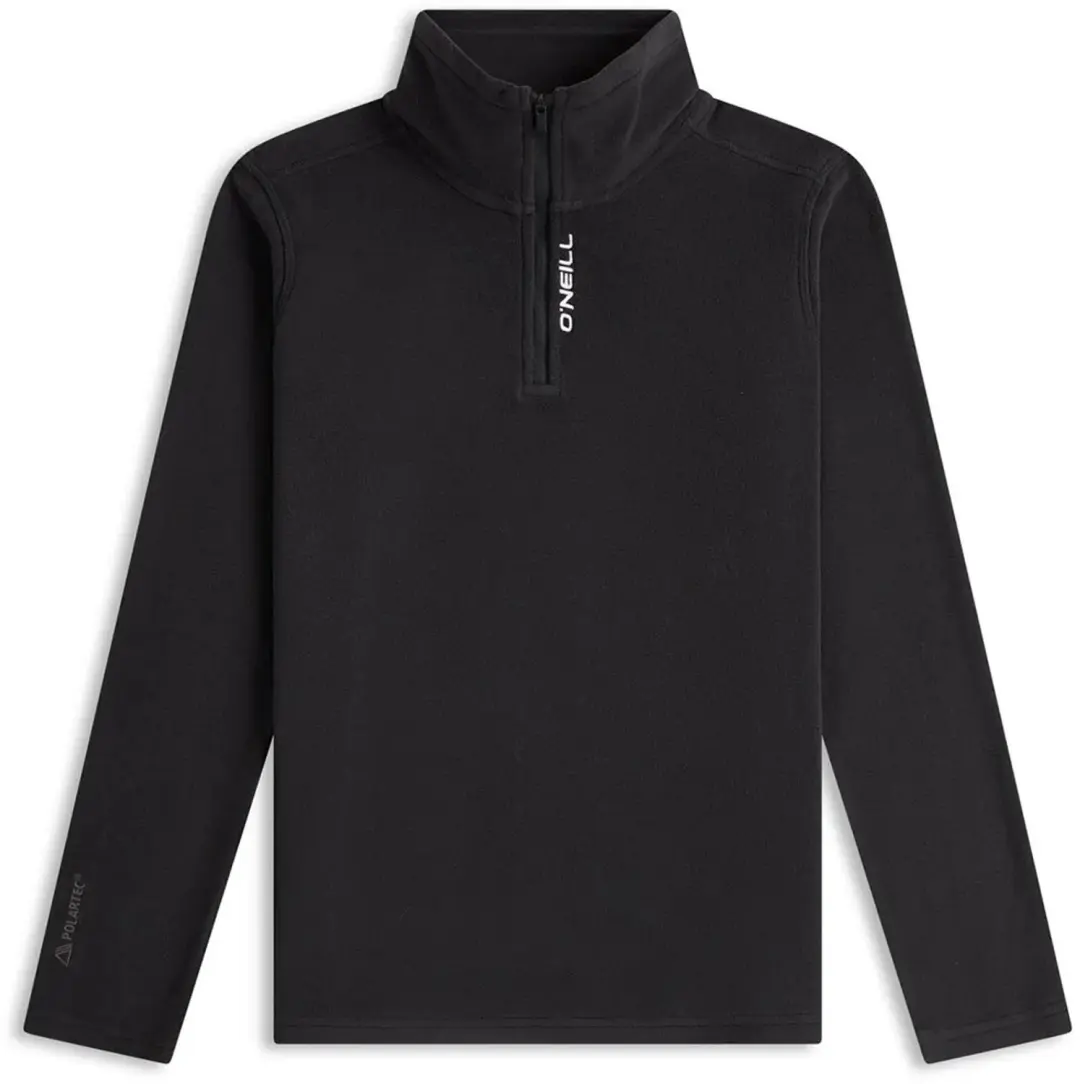 O´neill Fwc´cruz Jack´s Polartec Boy Fleece Met Halve Rits Zwart 13-14 Years