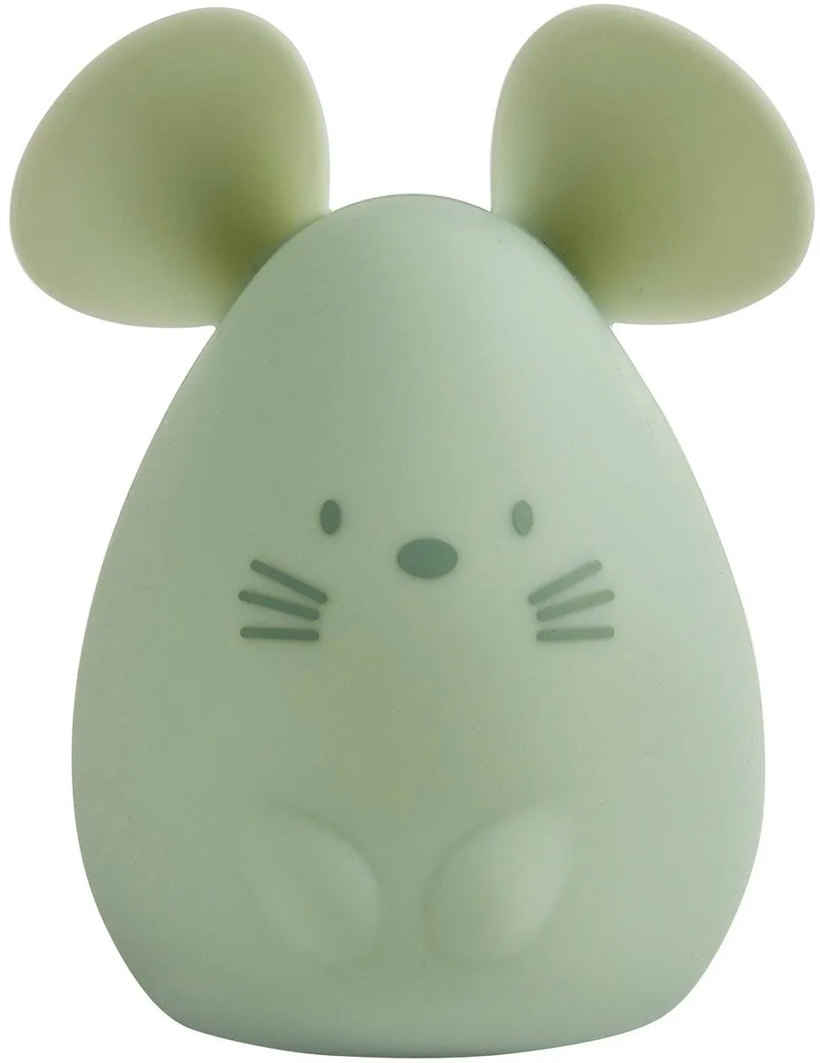 Nattou Silicone Nachtlamp Muis Groen