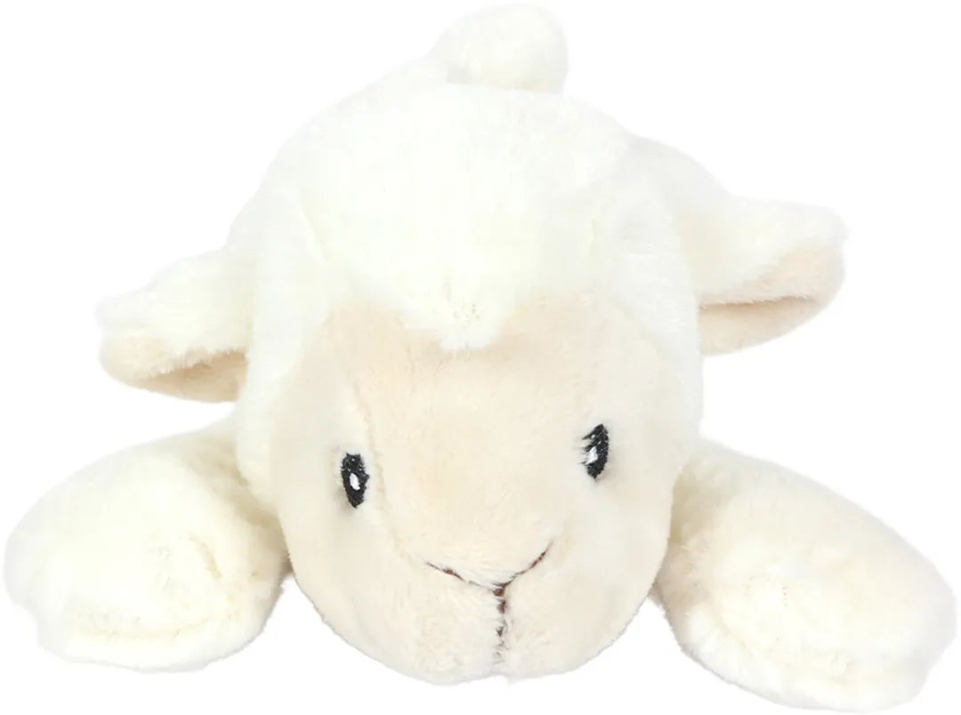PIA Pluche Schaap Knuffel Liggend 15cm - Wit