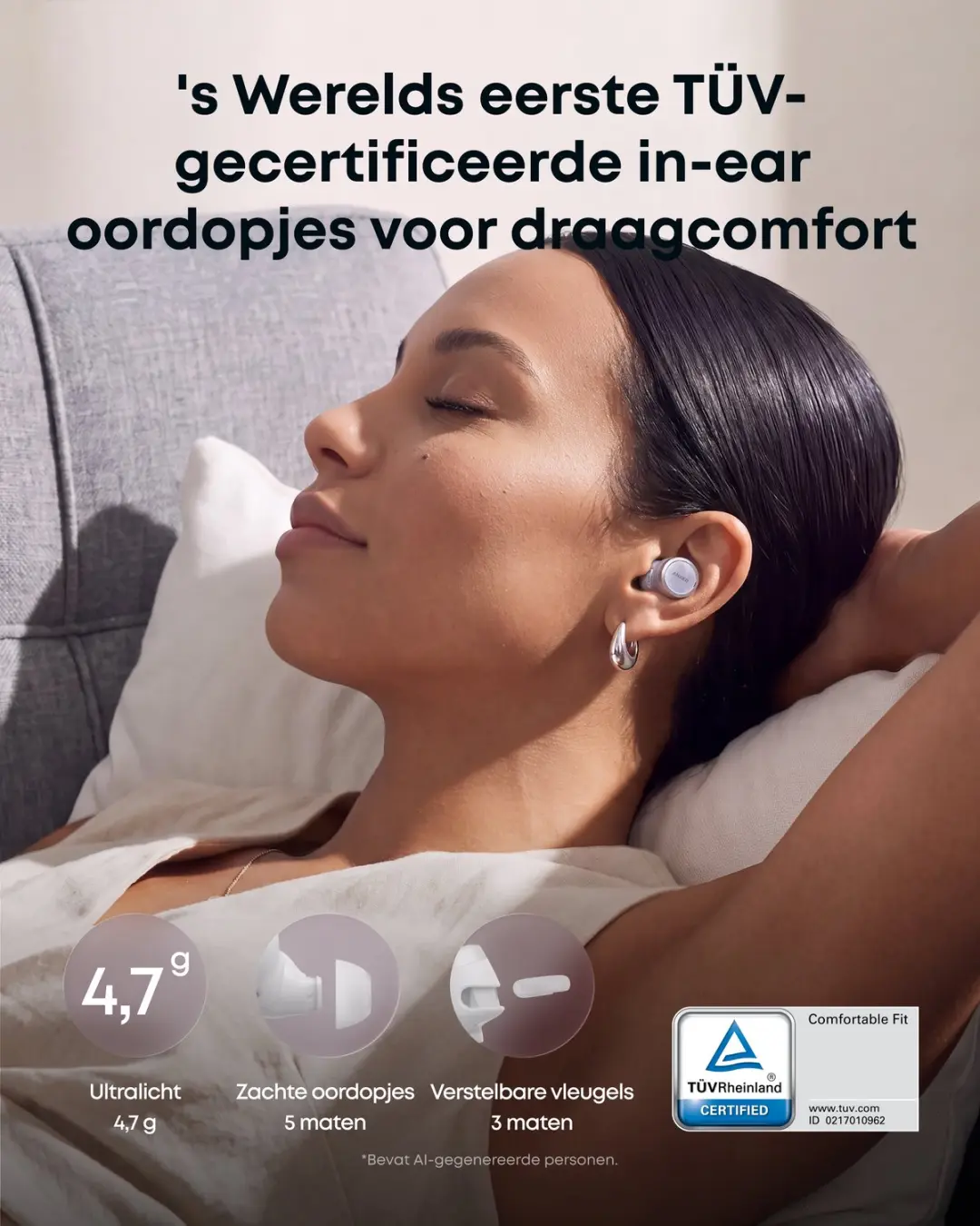 Soundcore Liberty Buds 2 D1206G11 ANC Oordopjes - afbeelding 4 van 6