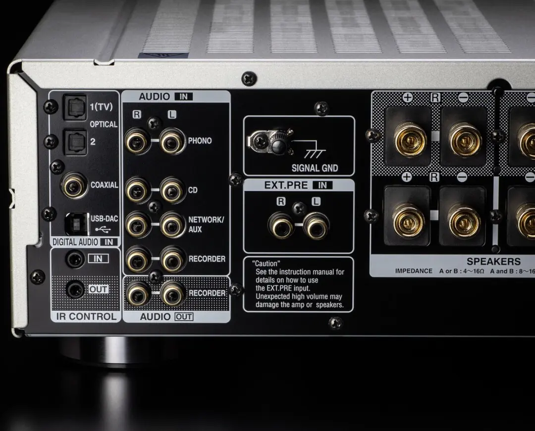 Denon PMA-1700NE Stereoversterker - Zilver - afbeelding 4 van 6