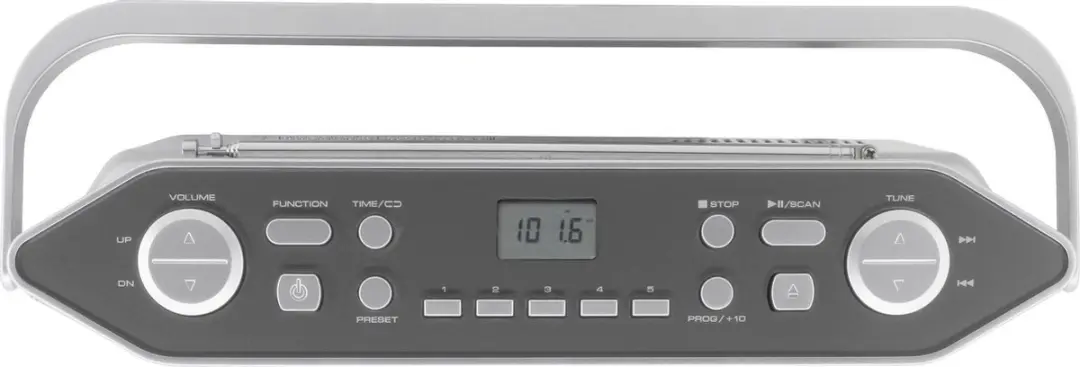Soundmaster RCD1755SI CD-radio - Zilver - afbeelding 3 van 5