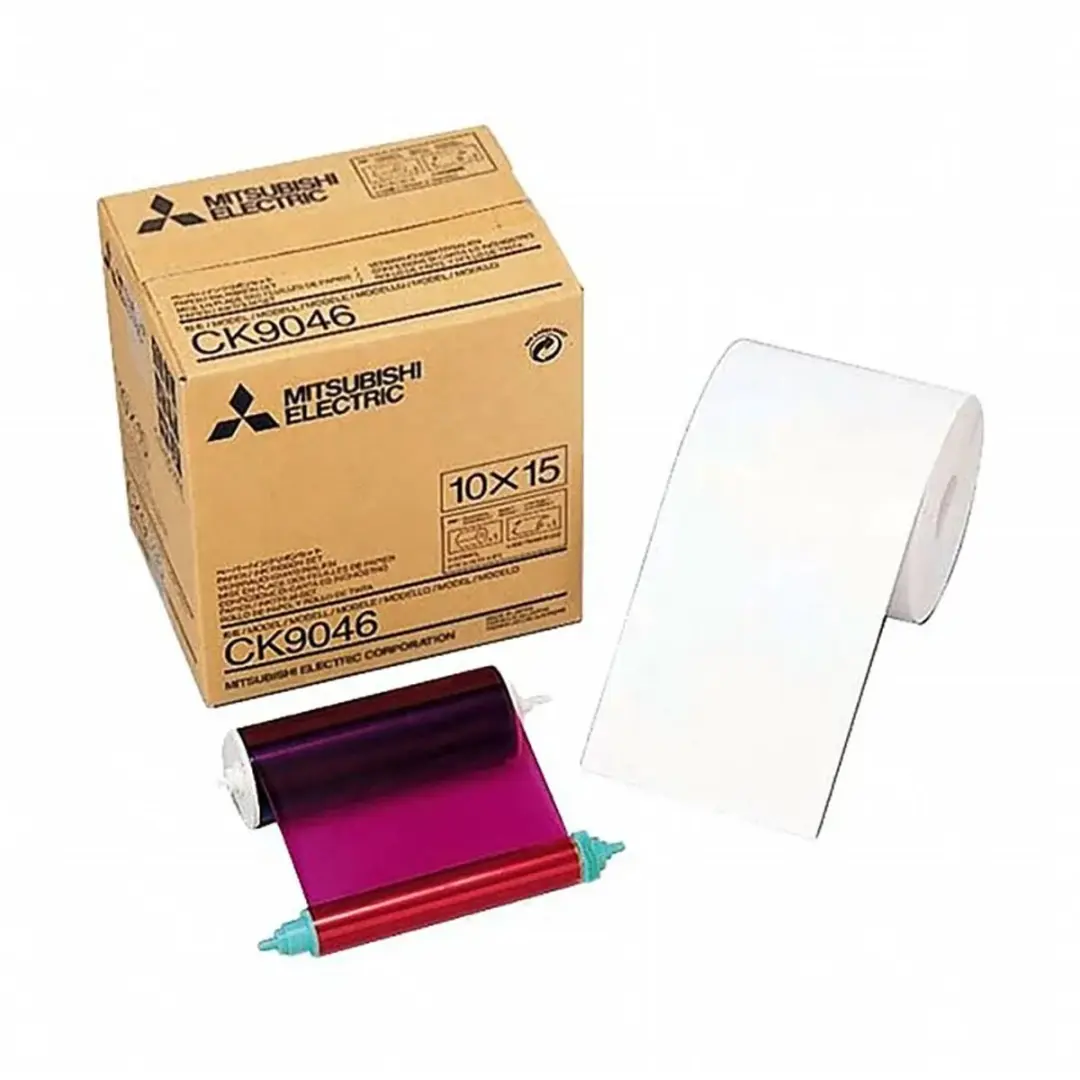 Mitsubishi CK-9046 Fotopapier - 10x15cm - 600 Afdrukken - afbeelding 3 van 3