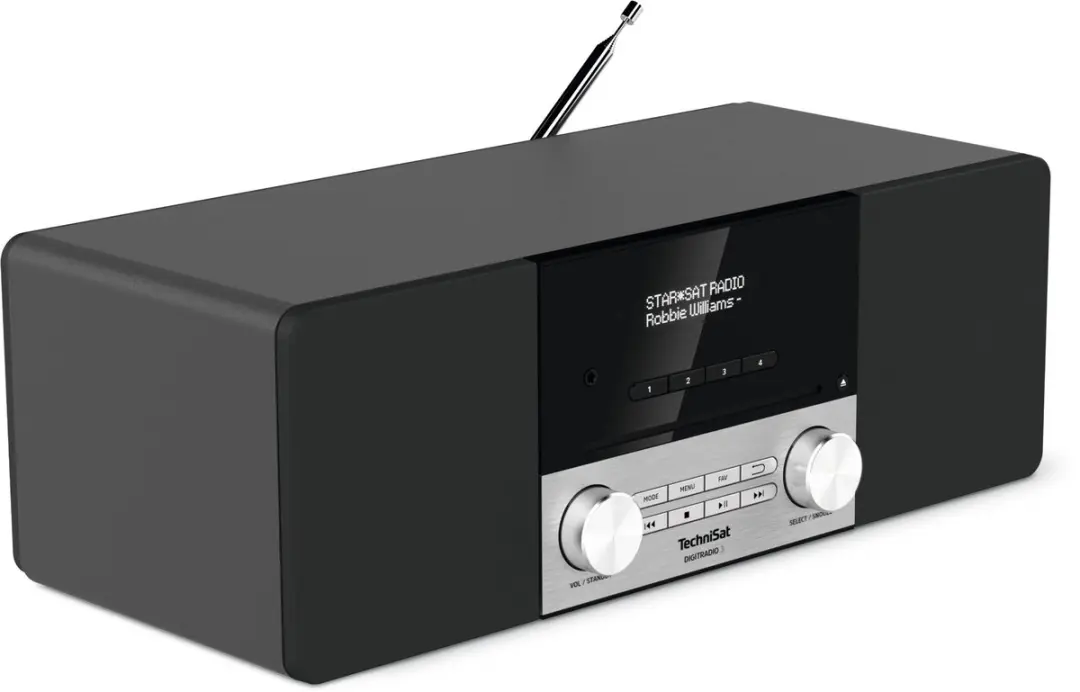 TechniSat DigitRadio 3 0000/3913 Radio - Zwart - afbeelding 2 van 6