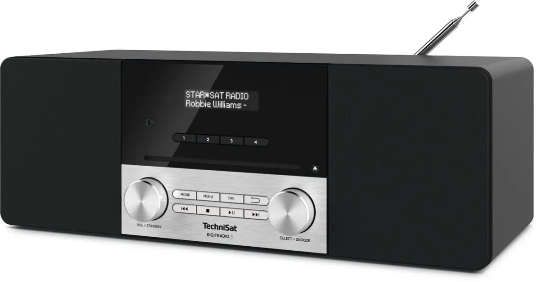 TechniSat DigitRadio 3 0000/3913 Radio - Zwart - afbeelding 3 van 6