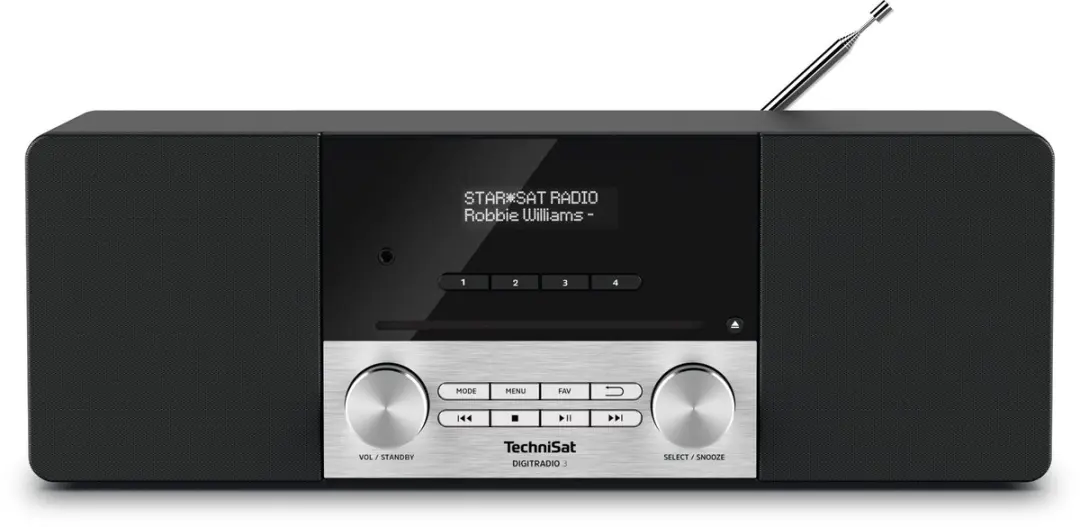 TechniSat DigitRadio 3 0000/3913 Radio - Zwart - afbeelding 4 van 6
