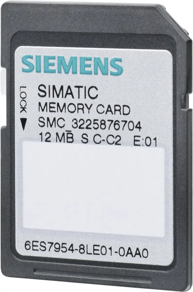 Siemens SIMATIC 6ES7954-8LC04-0AA0 Geheugenkaart