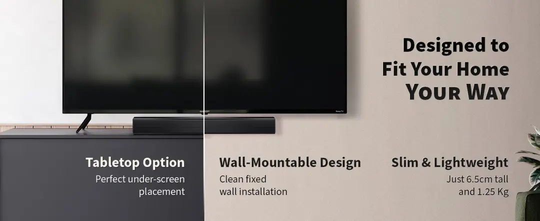 Sharp HT-SB121 Soundbar - Zwart - afbeelding 6 van 6