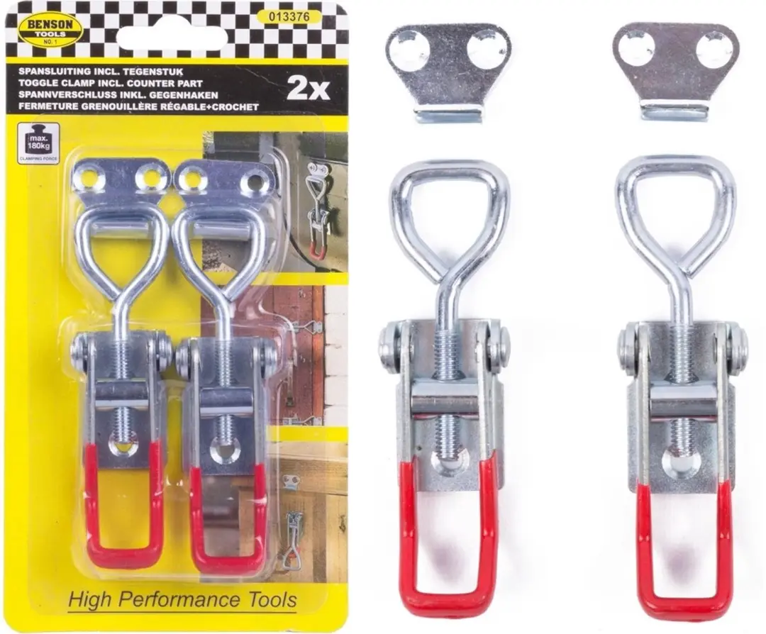 2 x spansluiting met tegenstuk 67 mm x 22 mm