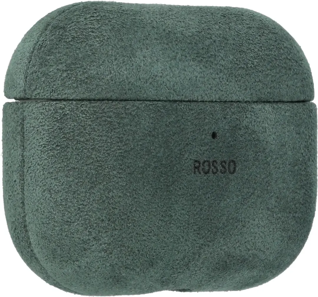 Rosso Avanti Hoesje AirPods Pro 3 - Alcantara - Groen - afbeelding 4 van 6