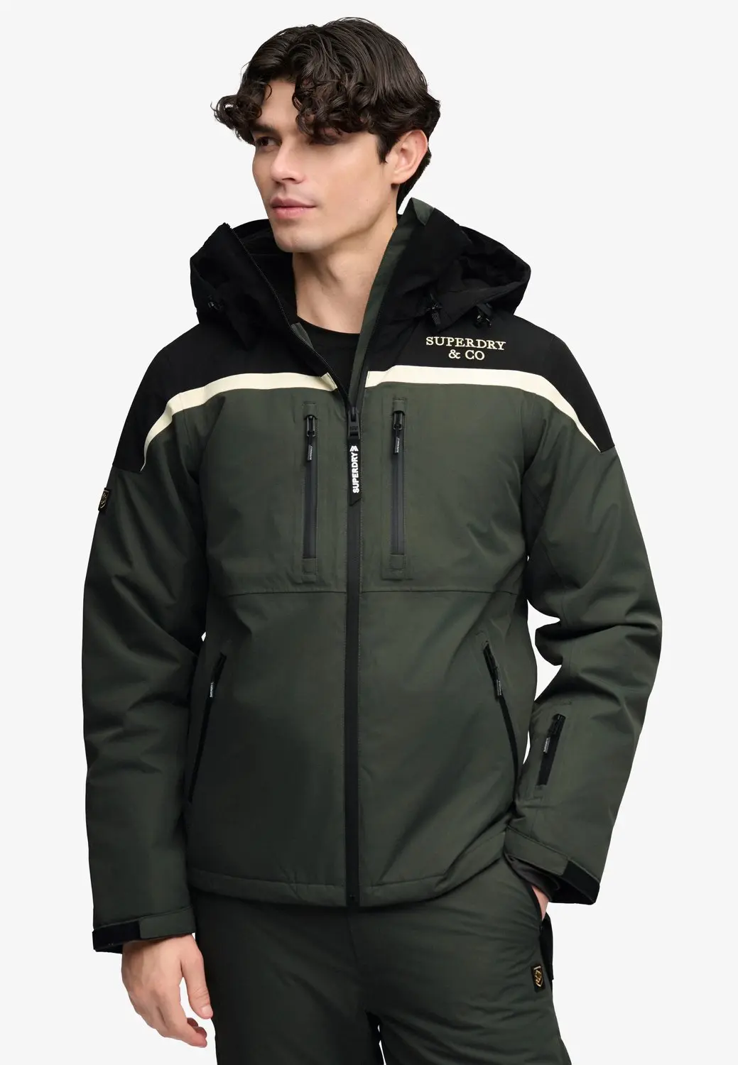 Superdry Hooded Ski Shell Jas - Heren - afbeelding 3 van 3